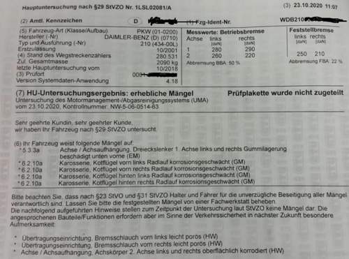 HU-Bericht