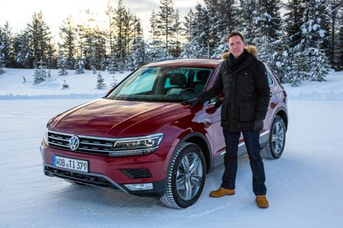-23 Grad am Nordpolarkreis: VW Tiguan beim Wintertest