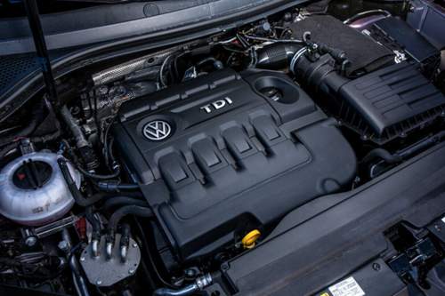 Der Diesel knurrt - davon kommt im Innenraum aber nur wenig an