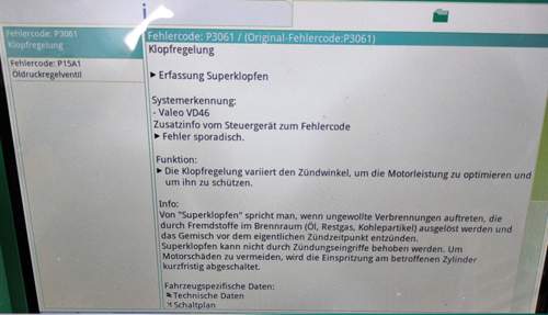 Fehlercode P3061