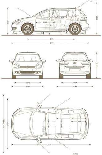 Golf6-abemssungen