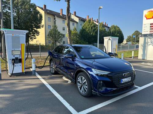 Seitenansicht beim allerersten Laden