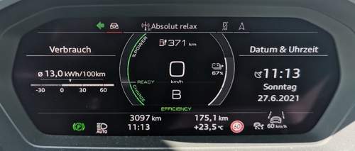 Audi Q4 40 Reichweite und Verbrauch