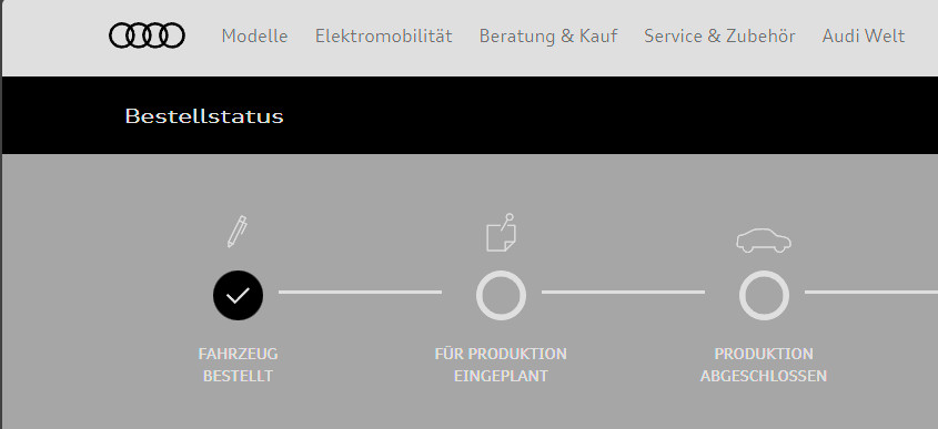 Q4 e-tron: Wartezimmer und Liefertermine