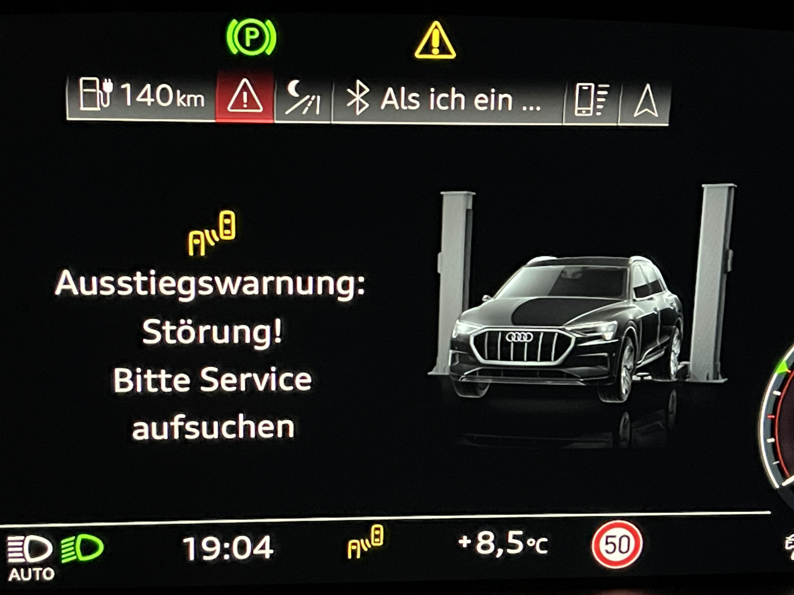 Q8/e-tron GE - Der allgemeine Mängel und Probleme Thread