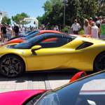 Qiberon Auto Passion 2025 - eine kleine Ferrari-Parade