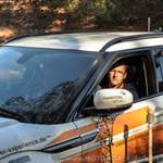 Mit dem Range Rover auf dem Parcours