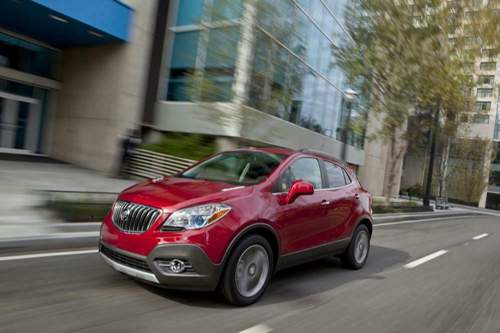 Bestes kleines SUV: Der Buick Encore, Schwestermodell des Opel Mokka. Mit ihm siegten auch Kia Sportage und Nissan Juke