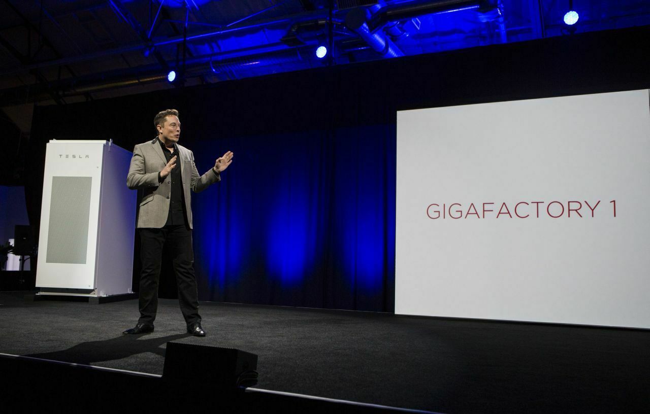 Elon Musk: Anfang Mai stellte der Tesla-Chef seine neuen Batterien für Haushalte vor
