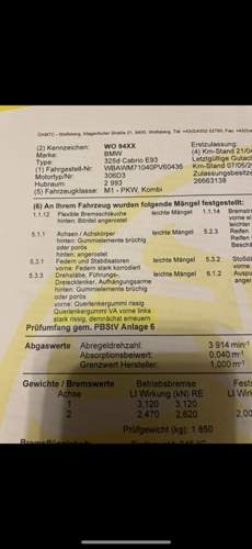 TÜV Bericht