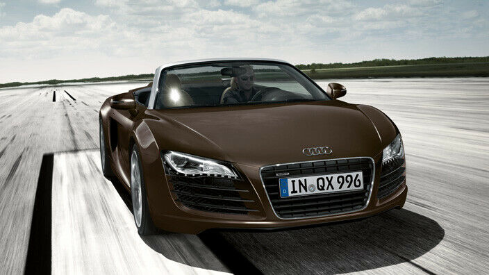 R8 Spyder jetzt auch mit V8 und 430 PS