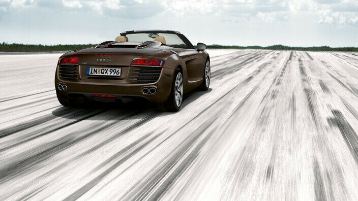 R8 Spyder jetzt auch mit V8 und 430 PS