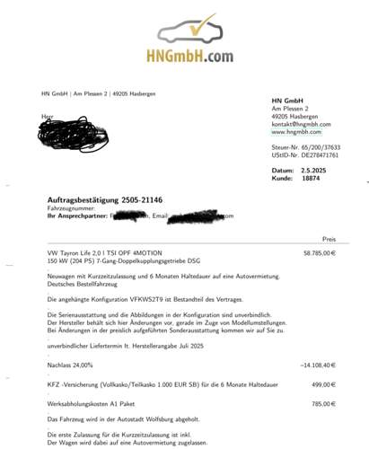 Bestätigung