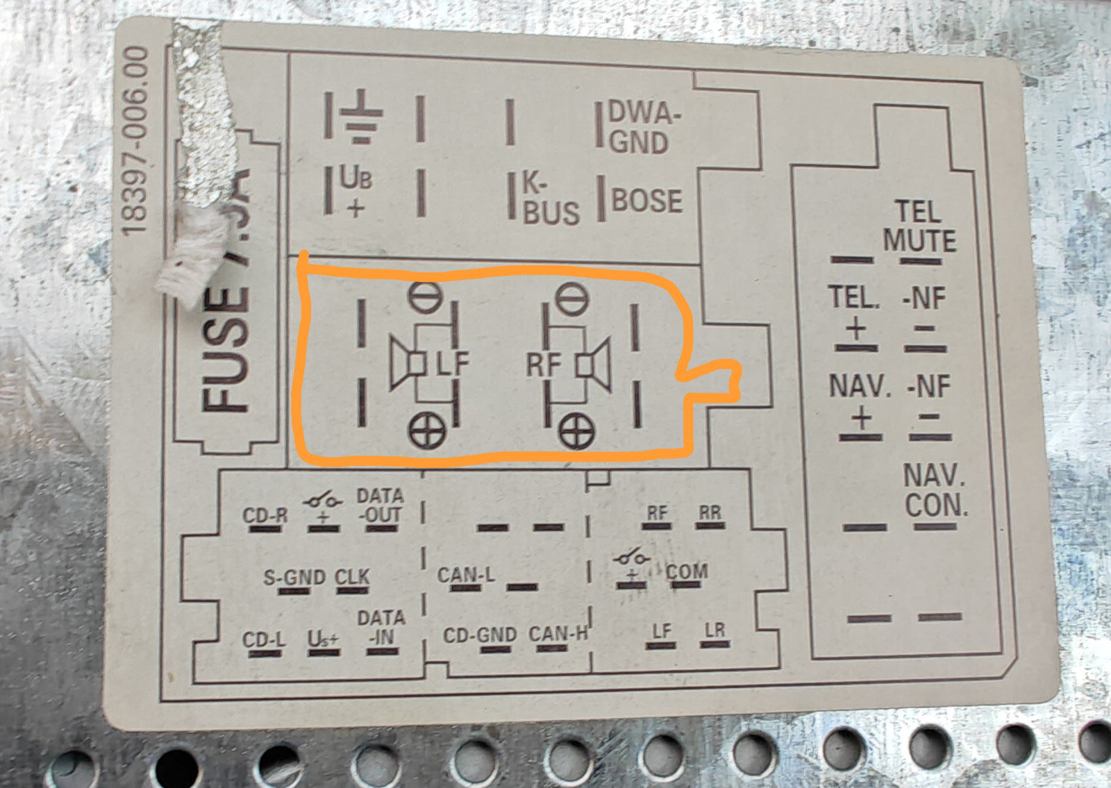 Radio Adapter Bose System