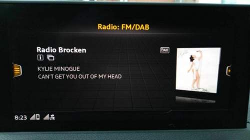 Radiotext-dab