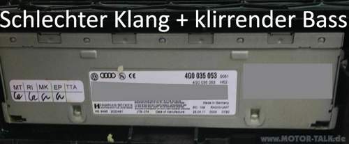 A4 8k Radioeinheit schlecht