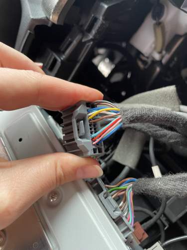 Stecker von oben
