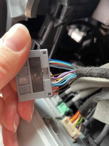 Stecker von unten