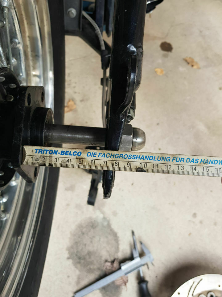 Radnabe Felge Softail 1999