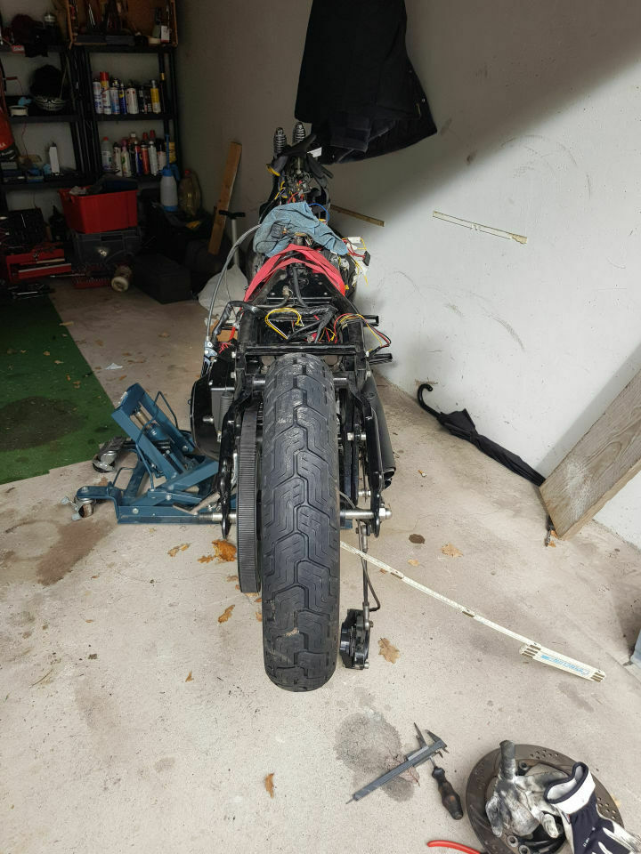 Radnabe Felge Softail 1999