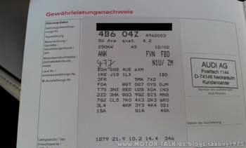 Serviceheft,Seite 1