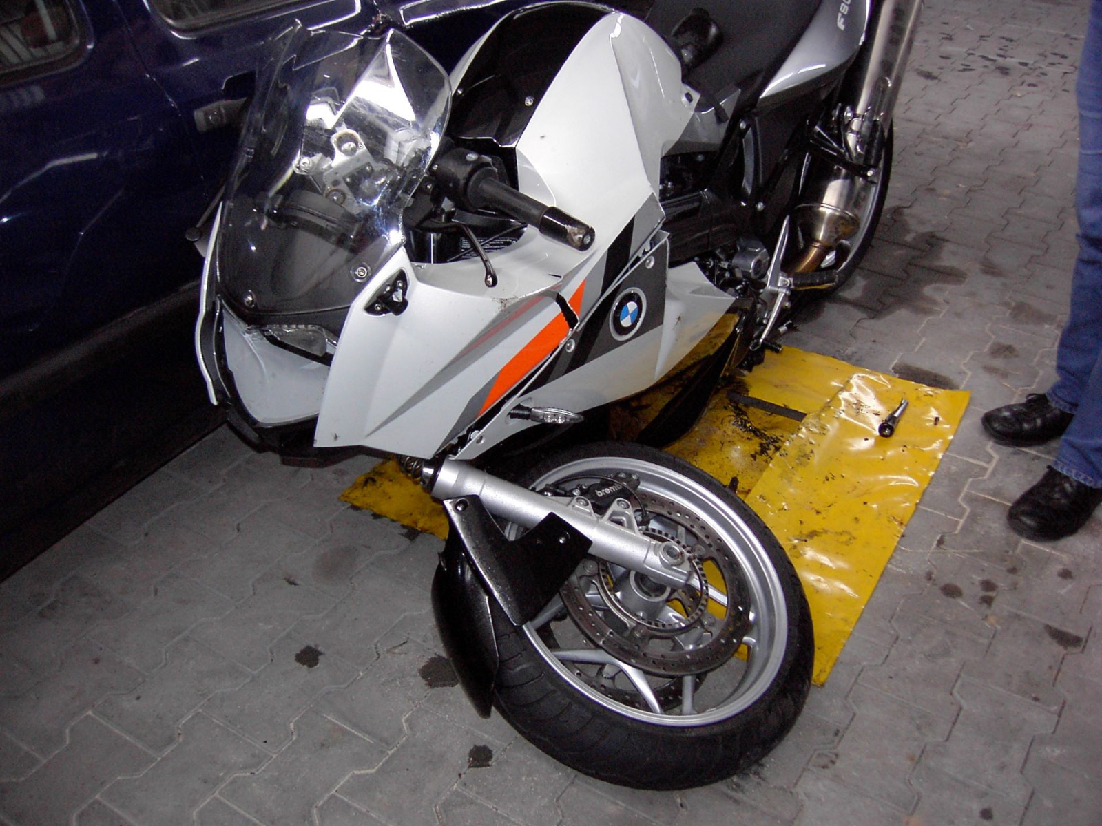 Rahmen was abbekommen? Zx6r