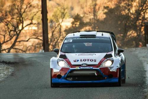 Ein Überraschungserfolg: der ehemalige Formel-1-Fahrer Kubica liegt bei der Rallye Monte Carlo auf Platz 3
