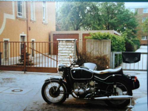 BMW R60 mit Steib