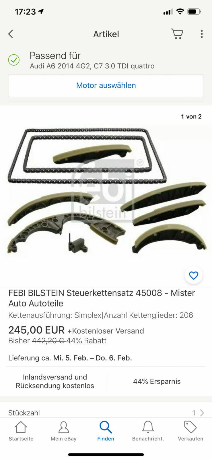 Rasseln/Nageln - u. a. nach Kaltstart