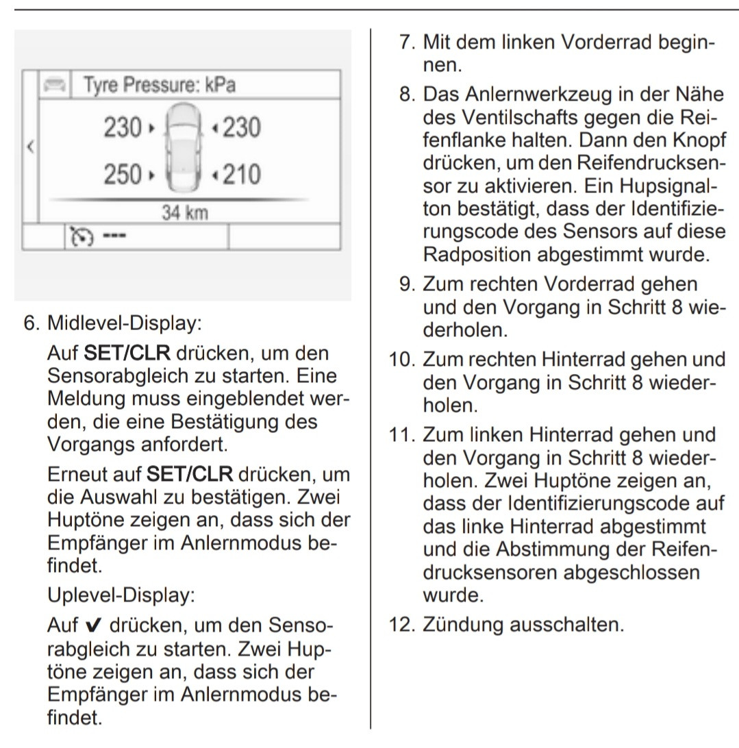 RDKS zeigt immer gleichen Wert