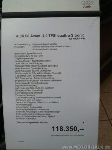 Preis-Ausstattung