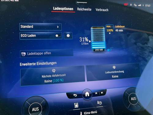 Aufladen bei Ionity
