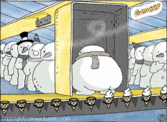 Schneemann-im-sommer