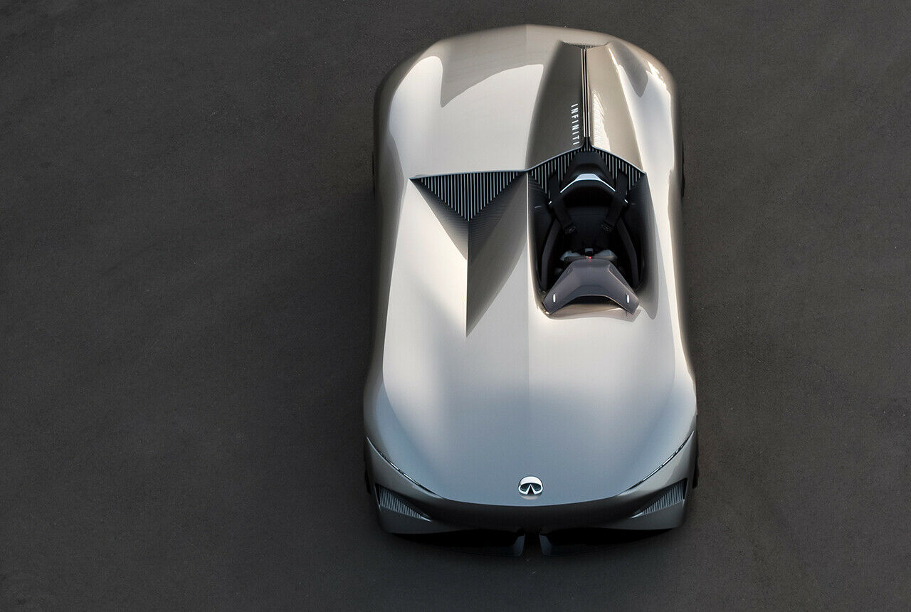 Im Cockpit befinden sich ausschließlich die zum Fahren notwendigen Elemente
