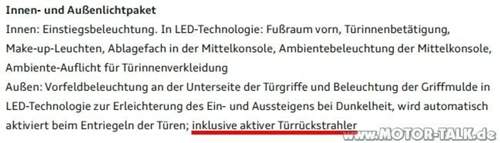 Tuerrueckstrahler