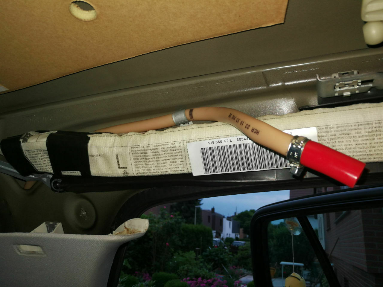 Regenablaufrohre Panoramaschiebedach undicht (TPI 2023456/3)