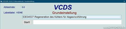AGR-Kühler regenerieren