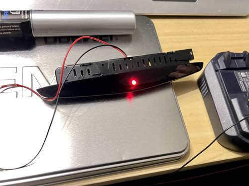 LED einhebaut