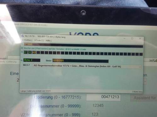 RLS Codeing Byte 2