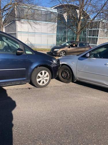Vorfahrt genommen