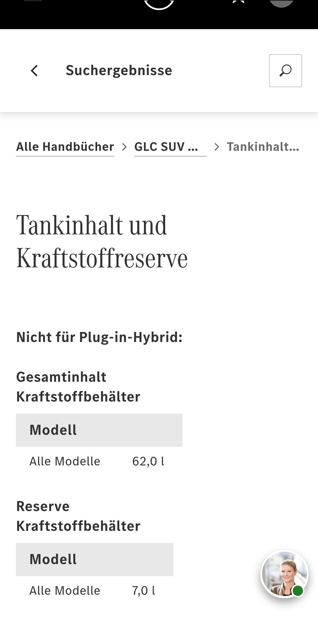 Reichweite 400e, vollgetankt + Strom.