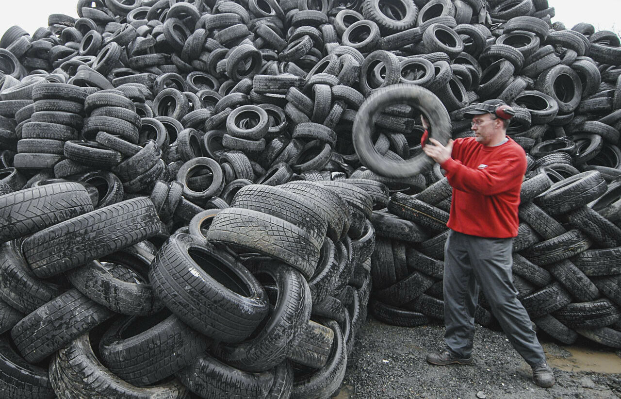 Reifen-Abrieb hinterlässt tonnenweise Plastikmüll