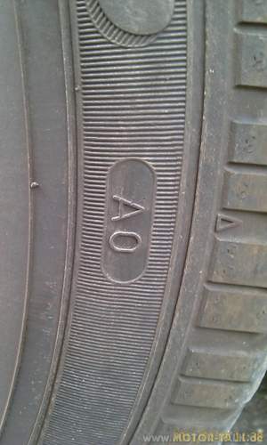 Audi-reifenkennzeichnung