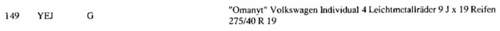 Phaeton-omanyt-275-40-zr19