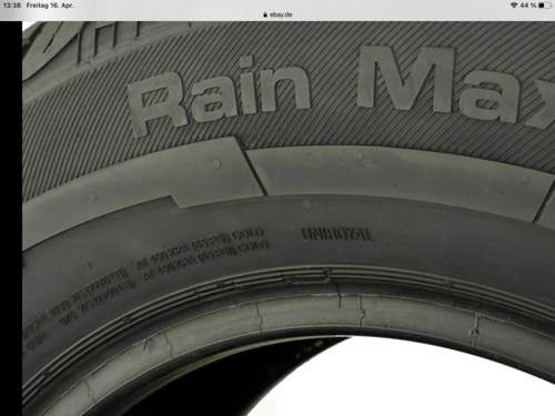 UNIROYAL 215/70 R15C Rain Max 2 109/107R
