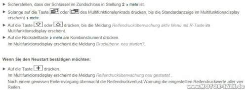 Reifendruck