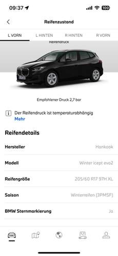 Reifenwechsel auf Sommerreifen