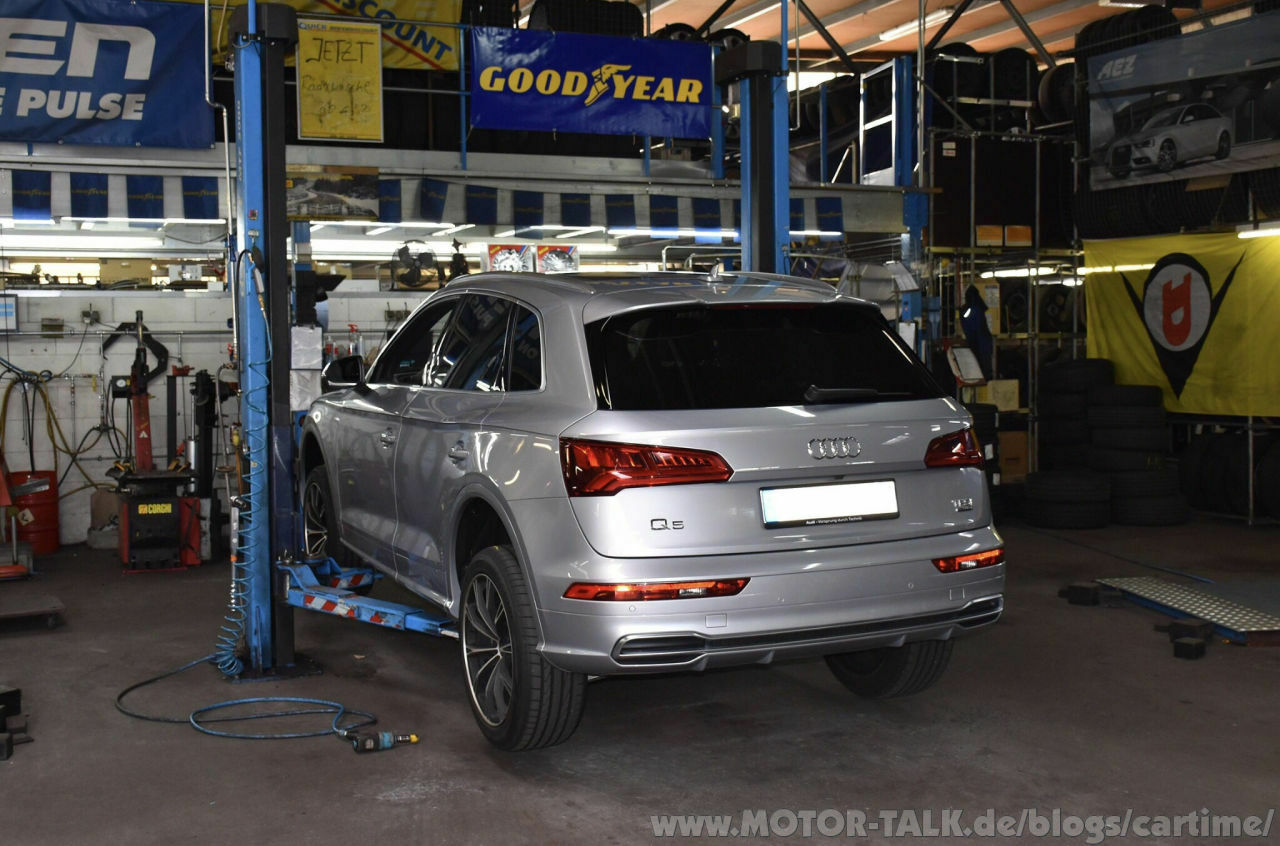Reifenstory Goodyear Eagle F1 Asymmetric 3 SUV 1/2 - Besuch in der Werkstatt von Quick + Reifeninfo