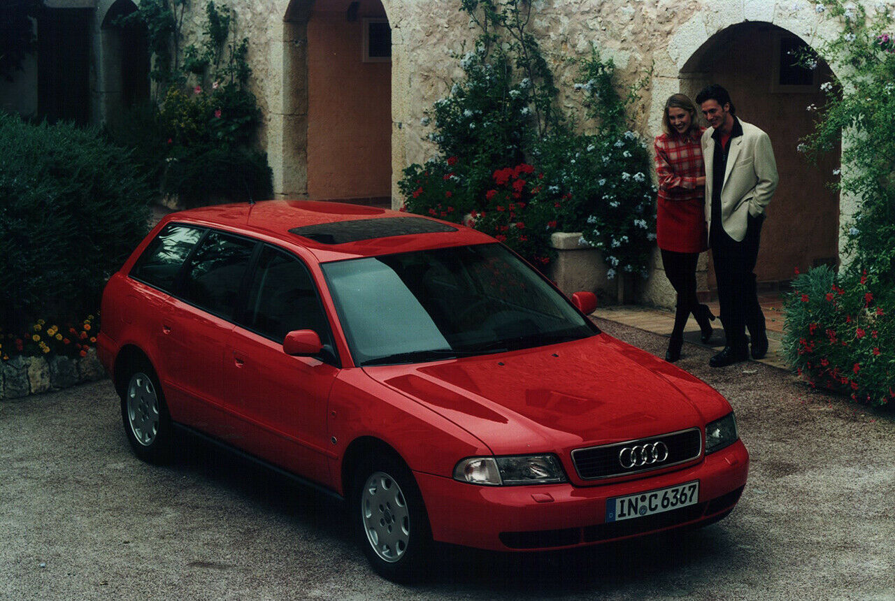 Zeitzeuge der Audi-Image-Offensive: Vom Audi A4 Avant setzten die Ingolstädter zwischen 1996 und 2001 mehr als eine halbe Million Exemplare ab
