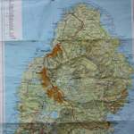 Landkarte Mauritius